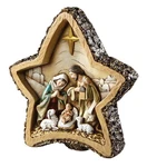 Creative Brands Avalon Gallery Nativity Woodcut Figurine, Star, 8-INCH. Fixed Price $37.40.