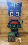 Gemmy 3.5 Airblown Inflatable Pj Masks Catboy Led Lighted Christmas Works. Fixed Price $39.97.