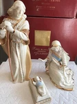 Lenox 6238430 First Blessing Nativity 3-PIECE Holy Family Figurine Set. Fixed Price $175.00.