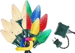 Home Accents 50 Ct Led C9 White To Multi-color Changing Faceted Lights 49 Ft. Fixed Price $31.95.