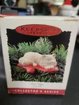 Hallmark Keepsake Ornament Cat Naps Collectors Series #2 Clip-on Christmas 4D. Fixed Price $6.39.