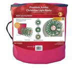 Northlight Set Of 3 Jumbo Christmas Reels With Storage Bag 12.5". Fixed Price $55.43.