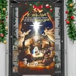 Christmas Door Decorations,jesus Nativity COVER-1. Fixed Price $7.56.