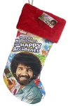 Bob Ross Christmas Stocking "just Happy Accidents" 18"X 10 Kurt Adler New. Fixed Price $10.45.