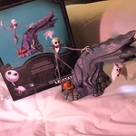 Disney Nightmare Before Christmas Jack And Zero Levitation Halloween Figurine. Fixed Price $349.95.