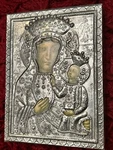 Black Maria Hanging Artwall Decor Tin Interior Christ Jesus Davinci. Fixed Price $49.99.