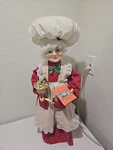 Vintage Telco Motionettes Of Christmas Mrs. Claus 1993 Animated Figure 24". Fixed Price $60.00.