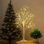 144 Led Birch Lights,tabletop Bonsai Fairy Spirit Tree,diy Artificial. Fixed Price $23.19.