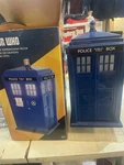 Doctor Who Tardis Light Up Christmas Tree Topper Holiday Decor Kurt Adler Bbc. Fixed Price $25.00.