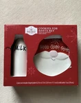 Holiday Time 2 Piece Santa Kit: Milk Bottle, Plate For Cookies. Fixed Price $16.88.
