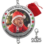 Baby's First Christmas - Love You To The Moon And Back 2025 Dated #2989. Fixed Price $14.99.