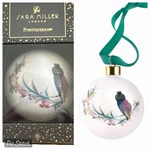 New Portmeirion Sara Miller London Bauble Ball Christmas Ornament Festive Owl. Fixed Price $24.50.