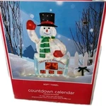 Led Snowman Countdown To Christmas Clock Calendar. Fixed Price $299.99.