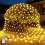 Lithome 14.8FT X 5FT Christmas Net Outdoor Mesh Lights, 300 Led Warm W.... Fixed Price $40.55.