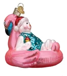 Old World Christmas (24205) Pool Float Snowman Ornament. Fixed Price $23.99.