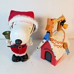 Peanuts 7" Snoopy & Doghouse Display W Lights Sound Christmas 2003 Forever Fun. Fixed Price $35.99.