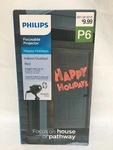 Philips Led Happy Holidays Focusable Projector Light P6 Red Nib Christmas. Fixed Price $12.99.