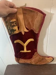 New, Yellowstone Boot Christmas Stocking 17". Fixed Price $7.00.