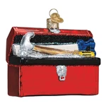 Handcrafted Christmas Toolbox Ornament Multi Color 3 Inch Unique Gift Idea. Fixed Price $32.99.