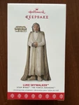 Hallmark 2017 Star Wars The Force Awakens Luke Skywalker Ornament. Fixed Price $12.59.