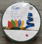 Ge 75-COUNT 37-FT Staybright Multicolor Led String Christmas Lights- New. Fixed Price $21.25.