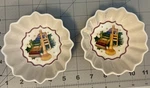 Set Of 2 Villeroy And Boch Toys Fantasy Mini Snack Bowl Dish Christmas Euc. Fixed Price $28.50.
