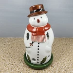 Villeroy & Boch Mr. Festive Decolight Porcelain Tealight Holder Snowman. Fixed Price $45.00.