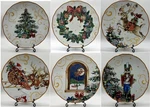 Williams Sonoma Twas The Night Christmas Salad Plates Mixed Designs U Choose New. Fixed Price $44.78.