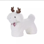 My Texas House Andy 12" 17" Christmas Toy Dog Holiday Decorative Pillow (nwt). Fixed Price $9.88.