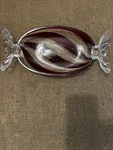 Godinger Christmas Decorations Peppermint Candy Tray Platter Dish,. Fixed Price $17.00.