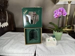 Belleek Ireland Shamrock Christmas Ornament Adare Cottage B3172 Rare+box. Fixed Price $59.99.