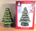 Mr. Christmas 16 Led Retro Nostalgic Ceramic Tree Green Light Up Nice. Fixed Price $29.99.