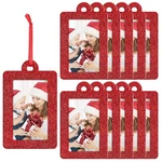 Jetec 20 Pieces Christmas Photo Frames Ornament Mini 1.97 X 2.76 Inches, Red. Fixed Price $16.99.