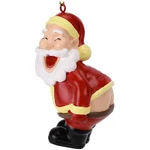 Red Mooning Santa Claus Christmas Ornament - Perfect For Tree Decor 3.5 Inches. Fixed Price $30.99.