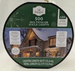 Holiday Time 500 Ct Multicolor Led Icicle Lights White Wire Christmas Decor New. Fixed Price $24.98.