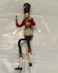Beautiful Mark Roberts Christmas Toy Soldier Band Doll Shelf Sitter With Drum. Fixed Price $80.00.