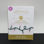 Wondershop Target 100 Led Micro String Lights Hot Pink Indoor Outdoor 8.25FT New. Fixed Price $14.99.