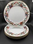 Fitz Floyd Christmas Wonderland Dinner Plates Set Of 4 Fine Porcelain Japan. Fixed Price $121.49.
