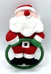 Santa Claus Towel Holder Christmas Kitchen Hanger Nos Avon. Fixed Price $10.99.