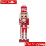 Coca-cola 10-INCH Wooden Nutcracker, Multicolor CC6202. Fixed Price $45.59.
