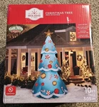 Holiday Time 10 Christmas Tree Airblown Lighted Yard Inflatable Decoration New. Fixed Price $57.99.