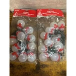 Sienna Lighted Snowman Set Of 2. Fixed Price $30.00.