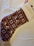 Boots & Barkley Christmas Stocking Pet Dog Cat Red White Knit Sweater Pattern. Fixed Price $14.90.