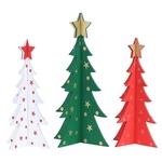 Decspas Christmas Decorations Indoor, 3 Pcs 11 Inches Large Size Wood Trees For. Fixed Price $19.77.