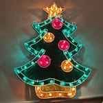 Noma Expressions 70 Light Holographic Christmas Tree Indoor Outdoor Decor. Fixed Price $24.99.