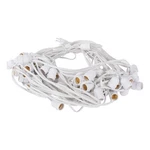 Vickerman Plastic 50 Medium Base E26 Socket Set With Wire In White. Fixed Price $126.83.