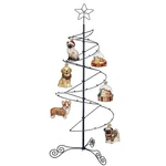 Hohiya 3.3 Ft Metal Spiral Ornament Display Stand Christmas Tree Alternative For. Fixed Price $60.47.