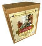 2003 Grandeur Noel Porcelain Figurine Father Son Christmas Tree Collectors. Fixed Price $59.95.