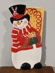Fitz & Floyd Snowman Cookie Snack Tray "sugar Coated Christmas" New In Box. Fixed Price $12.99.