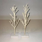 Pair Of Target Brand Christmas Decorative Led Lights Birch Twig Tree White 14. Fixed Price $9.72.
